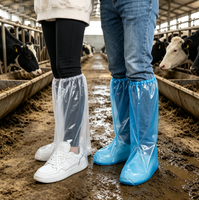 Protège-chaussures jetables pour vétérinaires agricoles, imperméables et antidérapants, pour environnements de travail boueux en ferme