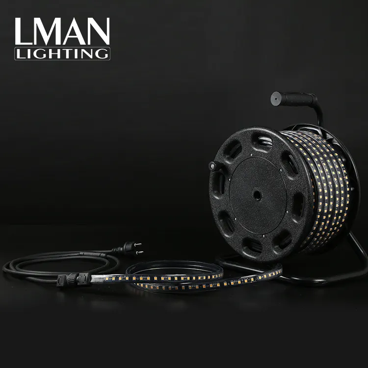 Bande lumineuse LED étanche IP67, longueur de 5m 10m 20m SMD, 2835, 180 diodes/m, ruban de lumière personnalisable, vente en gros
