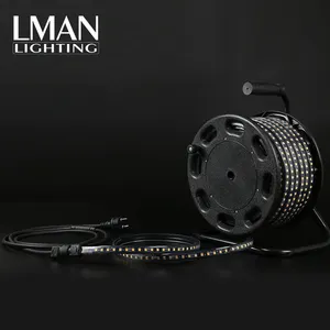 Grosir Luar Ruangan Panjang Dapat Disesuaikan 5M 10M 20M SMD 2835 180Leds/M IP67 Strip Lampu LED Tahan Air