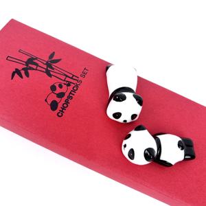 Nuevas Palillos de Madera Chinas Grabadas con Diseño de Panda 2026, Set de Regalo Personalizado, Palillos de Madera para Sushi - Product Image 6
