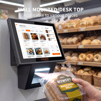 Nuevo Sistema de Verificación de Precios con Pantalla Táctil Android Windows Pos de 8 Pulgadas, Escáner 2D Integrado