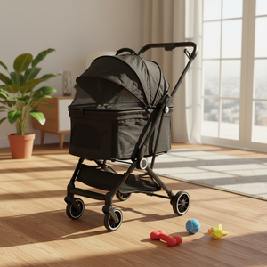 Ylier Venta caliente de lujo más nuevo diseñador Cat Wagon cochecito de mascotas <span class=keywords><strong>para</strong></span> perros pequeños - Product Image 2
