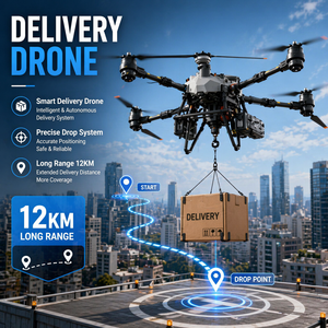 FlyCart 100 Dron de Entrega Industrial con Capacidad de Carga de 100 kg, UAV de Largo Alcance con Sistema de Cabrestante y Posicionamiento RTK para Transporte Logístico - Product Image 1