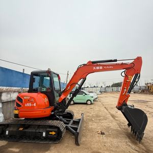 Excavadora Pequeña Kubota U55-4 95% Nueva con Excelente Rendimiento, Excavadora Usada Kubota U55-4, Maquinaria Mini para Movimiento de Tierras en Stock - Product Image 1