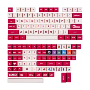 IDOBAO MDA XDA Keycap Mario-Spiele, King of Fighters, Pac-Man, Panzers ch lacht, Layout 60%, 65%, 75%, TKL, WKL, 1800, 96 k