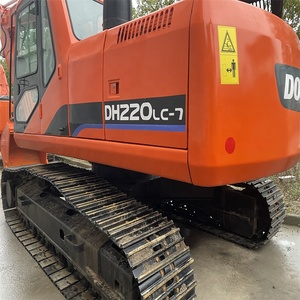Potente excavadora de orugas de segunda mano DOOSAN de 22 toneladas usada en stock DH210W DH220LC DX225LC DH225LC a la venta en Shanghai - Product Image 5