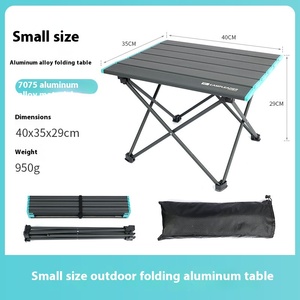 Bán buôn mới ngoài trời Hợp kim nhôm <span class=keywords><strong>mini</strong></span> xách tay nướng bảng Trọng lượng nhẹ và có thể gập lại cho leo núi & cắm trại - Product Image 6