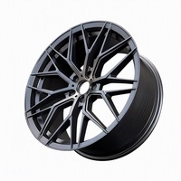 Jantes forgées sur mesure à double rayon en Y 17 18 19 20 21 22 pouces 5x110 5x112 5x114.3 5x120 5x130 pour BMW M3/5 Audi RS Mercedes AMG