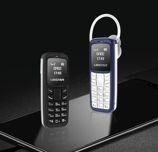 L8STAR BM30 Mini Size Phone SIM+TF Card Unlocked Cellphone GSM Wireless Headphone BT Dialer Headset Mobilephone