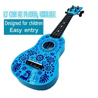Children's Early Childhood Musical Instrument Small Guitar Toy, Beginners Can Play Four-string Ukulele Custom Wholesale