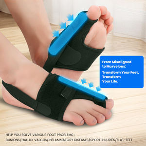 1-مصحح إصبع القدم مستقيم مريح جيد التهوية لينة دعم التفاف لمطرقة جبيرة مصحح إبهام القدم أروح تخفيف الألم - Product Image 5