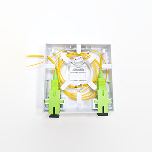 FTTH SC APC 2 cổng sợi quang tường ổ cắm trong nhà chấm dứt hộp - Product Image 3