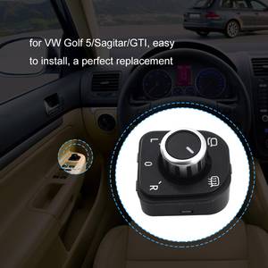 Rétroviseur de VW <span class=keywords><strong>Golf</strong></span> <span class=keywords><strong>5</strong></span>/Sagitar/GTI, poignée de commande réglable, miroir latéral de voiture avec chaleur - Product Image 2