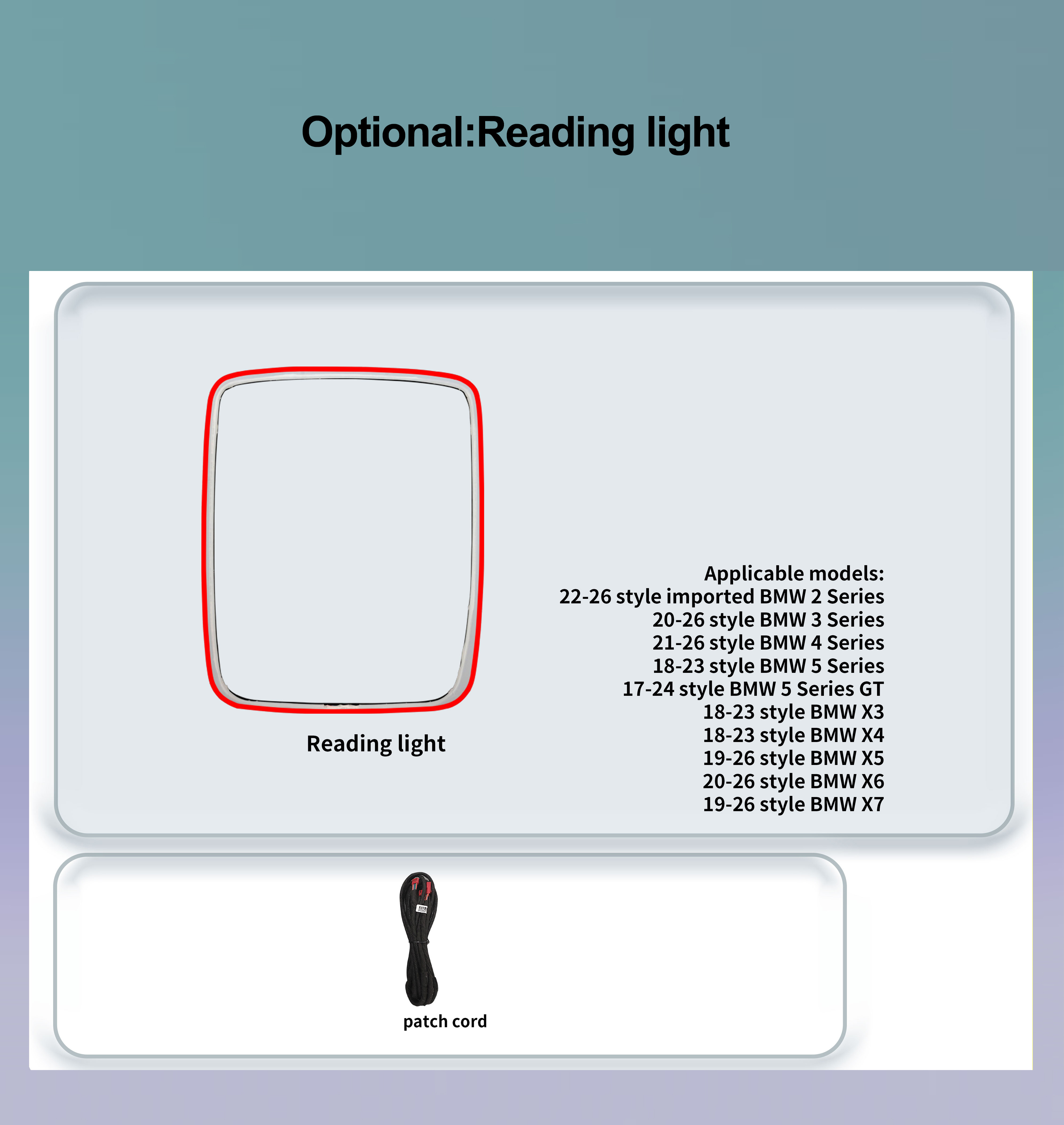 Optionnel : Lampe de lecture