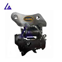 Mini-pelle à double verrouillage 3T 5T 7T 10T, rotateur inclinable à 360 rotations, tiltrotteur, démolition, coupleur rapide, attelage hydraulique rotatif