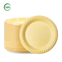 Assiettes en plastique PP compactes et empilables Flash pour économiser de l'espace, 5/6/7/8/9/10 pouces, pour camping-car, voyage, camping, cuisine