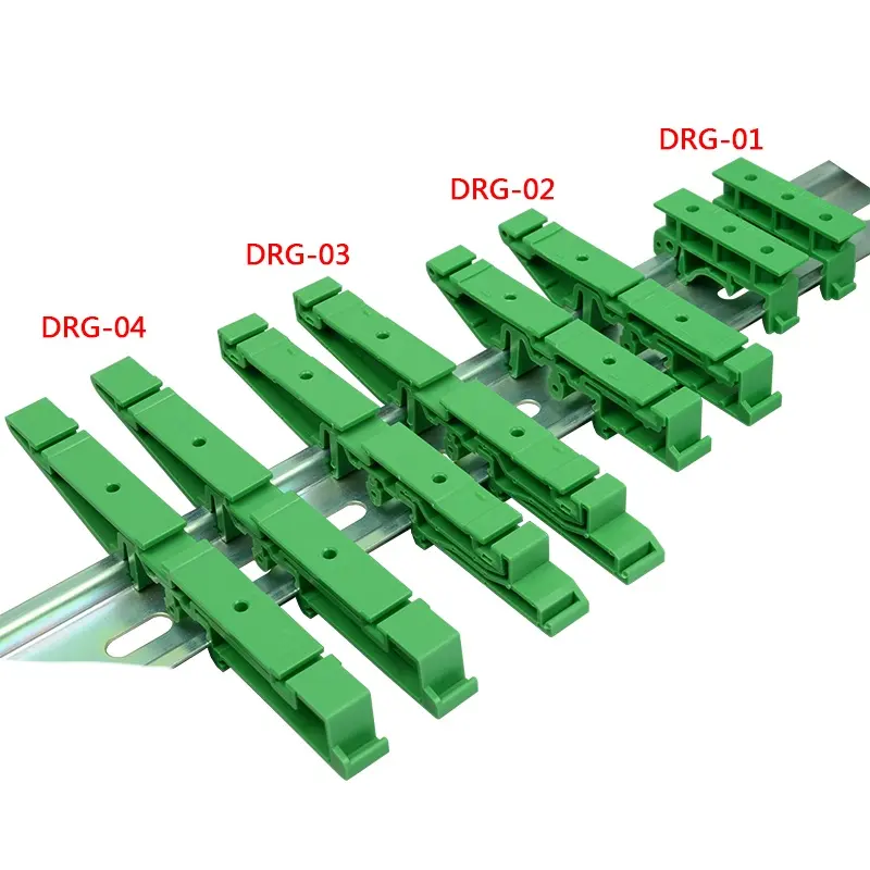 Adaptador de montaje en riel DIN para placa de circuito, soporte de soporte, Clips portadores, adaptador de placa de Control, PCB de 35mm, DRG- 04, de 30mm, 2, 1, 2, 1, 2, 2