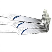 1 pièce MOQ RSY RSY-III Bâton de hockey sur glace en fibre de carbone 18K Haute résistance Léger Durable Sûr Personnalisé pour les clubs de hockey