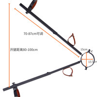 Jouets érotiques pour esclaves, menottes amovibles pour femmes, menottes de cou, bondage des jambes ouvertes, cadre métallique BDSM