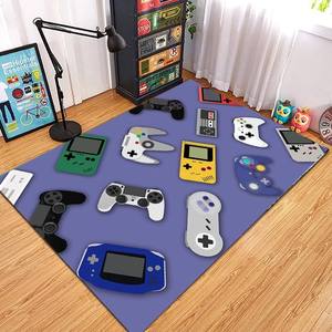 Tapete de dibujos animados para Gamer, alfombras lavables antideslizantes para sala de estar, estudio, dormitorio, para niños, <span class=keywords><strong>2023</strong></span> - Product Image 5