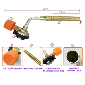 Cocina Metal llama barbacoa calefacción encendido quemador butano Camping soldadura antorcha pistola cocina butano encendedor soldadura soplete - Product Image 3