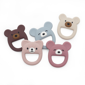 <span class=keywords><strong>Anneau</strong></span> <span class=keywords><strong>de</strong></span> <span class=keywords><strong>dentition</strong></span> en silicone <span class=keywords><strong>de</strong></span> qualité alimentaire pour bébé, forme mignonne d'ours, <span class=keywords><strong>de</strong></span> <span class=keywords><strong>chat</strong></span> ou <span class=keywords><strong>de</strong></span> souris, jouet <span class=keywords><strong>de</strong></span> <span class=keywords><strong>dentition</strong></span> pour nourrissons, vente en gros - Product Image 3