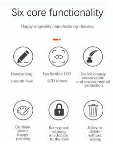 Giá cả phải chăng 8.5inch viết bảng cho trẻ em vẽ đồ chơi LCD màn hình màu cho bé trai và bé gái 3 đến 8 tuổi - Product Image 4