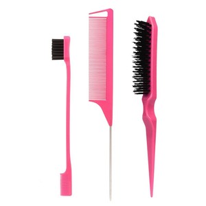Salon de coiffure de haute qualité <span class=keywords><strong>brosse</strong></span> peigne <span class=keywords><strong>chignon</strong></span> peigne cheveux cuir chevelu peigne Massage - Product Image 2