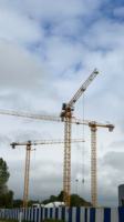 Grúa Torre de Construcción Sin Plataforma de 1.5T y 25M con Cilindro Hidráulico, Caja de Cambios y Limitador de Carga QTP20-HS2506P