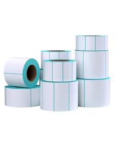 ورق العلامات الحرارية بطول <span class=keywords><strong>4</strong></span> بوصات وعرض 3 بوصات وقطر خارجي 8 بوصات ولباقة داخلية 3 بوصات - Product Image 5