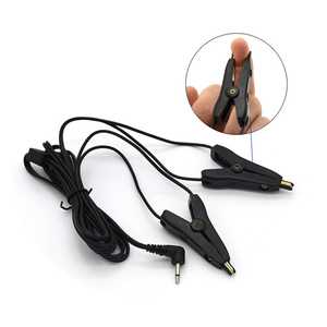 Elektro şok Anal Anal tıkaç horoz yüzükler tıbbi temalı masaj pedi meme kelepçeleri erkekler için elektrikli teşvik seks oyuncakları - Product Image 2