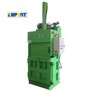 Semi Automatic Mini Germany Used Scrap Foam Clothes Baler Baling Machine