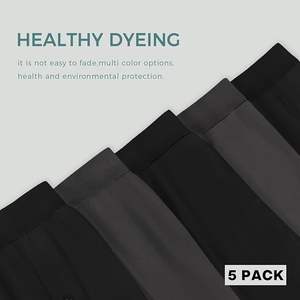 Calzoncillos bóxer de algodón sueltos para hombre, sin costuras, con logotipo personalizado, de CELINNE, fabricante de ropa interior masculina que absorbe la humedad. - Product Image 2