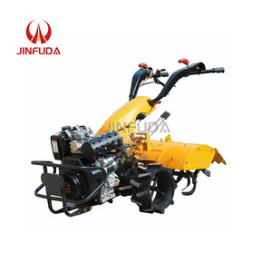 Mini motoculteur à chaîne 7HP Outils agricoles à essence à main à chenille unique Motoculteur rotatif agricole utilisé avec boîte de vitesses et moteur - Product Image 1