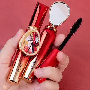 Long-lasting Black Cream for <strong>Mascara</strong> with Silk Fiber Lash Extension Waterproof Eyelash Lengthening Makeup Mirror Droshipping - Product Image 1