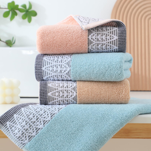Pure Cotton Face <b>Towel</b> <b>Set</b> Quick-Dry Soft Absorbent Square Rectangle <b>Bath</b> <b>Towel</b> <b>Set</b> - Product Image 6