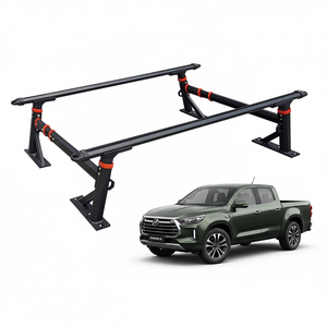 Barre de protection universelle en aluminium réglable CZX, marchepied, support de lit de camionnette, <span class=keywords><strong>tente</strong></span> de toit, capacité 300 kg, sans perçage, Silverado Colorado - Product Image 3
