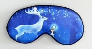 Care Cotton <b>Sleep</b> <b>Light</b> Blocking Mask With Elastic Strap Adjustable Fit Relieves Eye Fatigue & Puffy Eyes Digital Print - Product Image 3