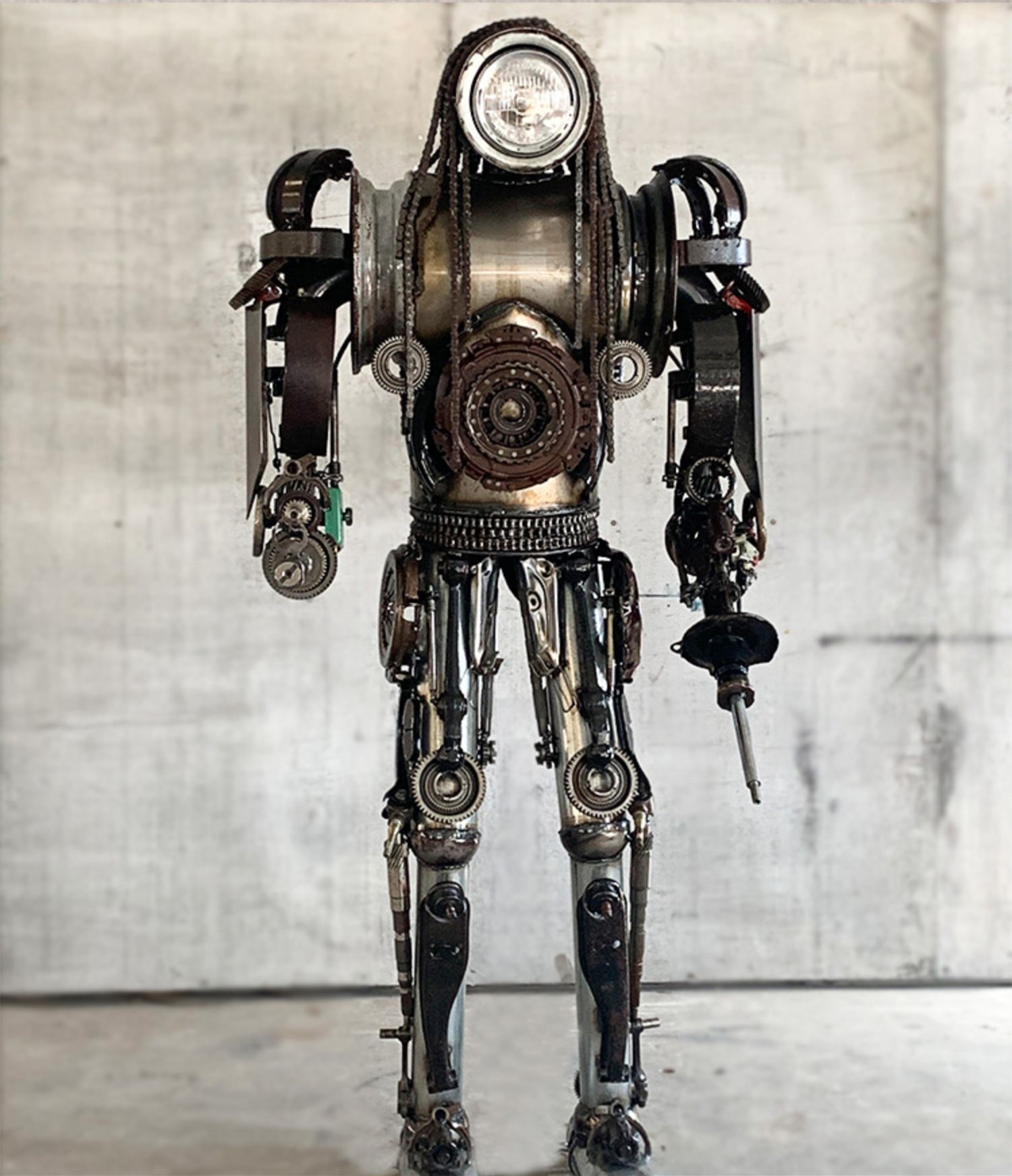 ハンドメイド ロボット アイアンロボ - その他通販