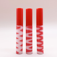 Vente en gros d'usine, étiquette privée personnalisée, crème hydratante imperméable à la vitamine E minérale à base de plantes en spirale à 3 couleurs, aromatisée aux fruits