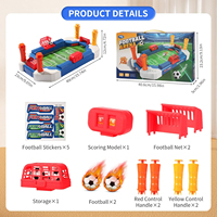 Table de baby-foot pour enfants, jeu de football miniature, ensemble de jeux, cadeaux et jouets pour sports d'intérieur, salle de jeux familiale et jeux de fête