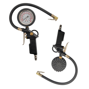 Manomètre numérique à affichage gradué pour la pression des pneus de moto, camion, vélo, voiture - Product Image 1
