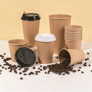 Vasos de Papel para Café a Precio Competitivo, Vasos de Papel Ecológicos de Lujo Resistentes a Fugas para Uso Diario - Product Image 2