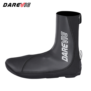Darevie Cycle couvre-chaussures imperméable coupe-vent chaud couvre-chaussures <span class=keywords><strong>vtt</strong></span> route vélo vélo hiver couvre-chaussures protecteur - Product Image 3