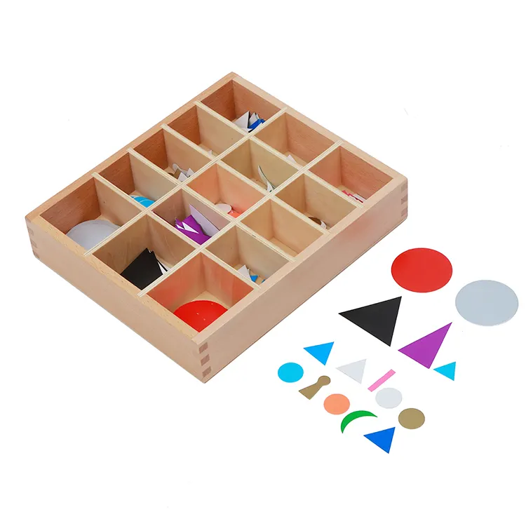 Montessori Ngôn Ngữ học tập Thiết Bị Đồ Chơi Bằng Gỗ Hỗ Trợ Giảng Dạy Cho Trẻ Em Cơ Bản Bằng Gỗ Ngữ Pháp Biểu Tượng với Hộp