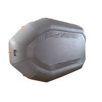Radeaux d'eau blanche pour 6-12 personnes 3.65m-6m PVC Hypalon Hull 1.68m-2m Orange Sérigraphie Carton Certifié CE Aviron
