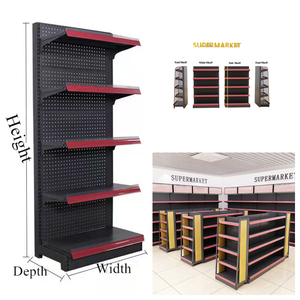 Étagère de présentation GU JIU Étagères de supermarché Étagères de présentation Étagère d'épicerie bon marché <span class=keywords><strong>notion</strong></span> de magasin - Product Image 5