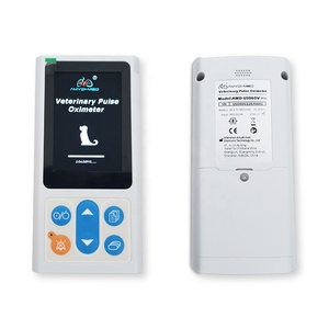 Amydi-med màu xám Clip SpO2 cảm biến thú y xung oximeters cho chó mèo ngựa động vật - Product Image 6
