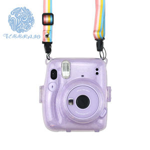 Funda con purpurina para cámara fuiji <span class=keywords><strong>instax</strong></span> <span class=keywords><strong>mini</strong></span> <span class=keywords><strong>11</strong></span>, con correa para el hombro ajustable - Product Image 4