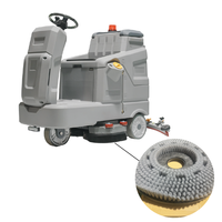 Nouvelle autolaveuse autoportée E+F FS 76 à batterie, brosse autotractée, réservoir de 28 gallons, 1750W, 24V, pour nettoyage dégraissant à l'eau froide